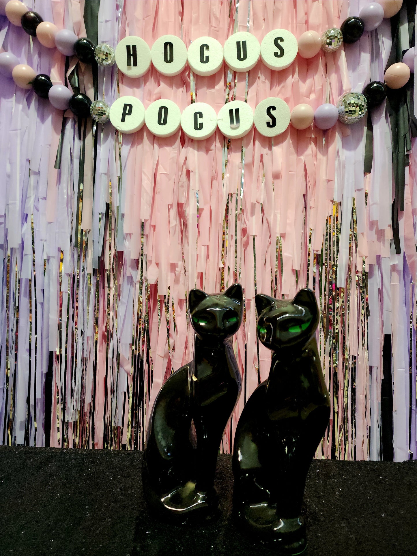 HOCUS POCUS STREAMER PHOTO BACKDROP