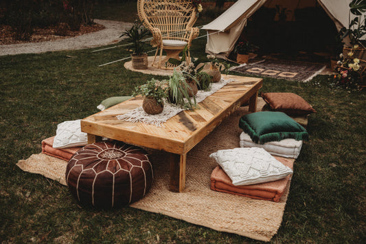 Square Fabric Floor Cushions