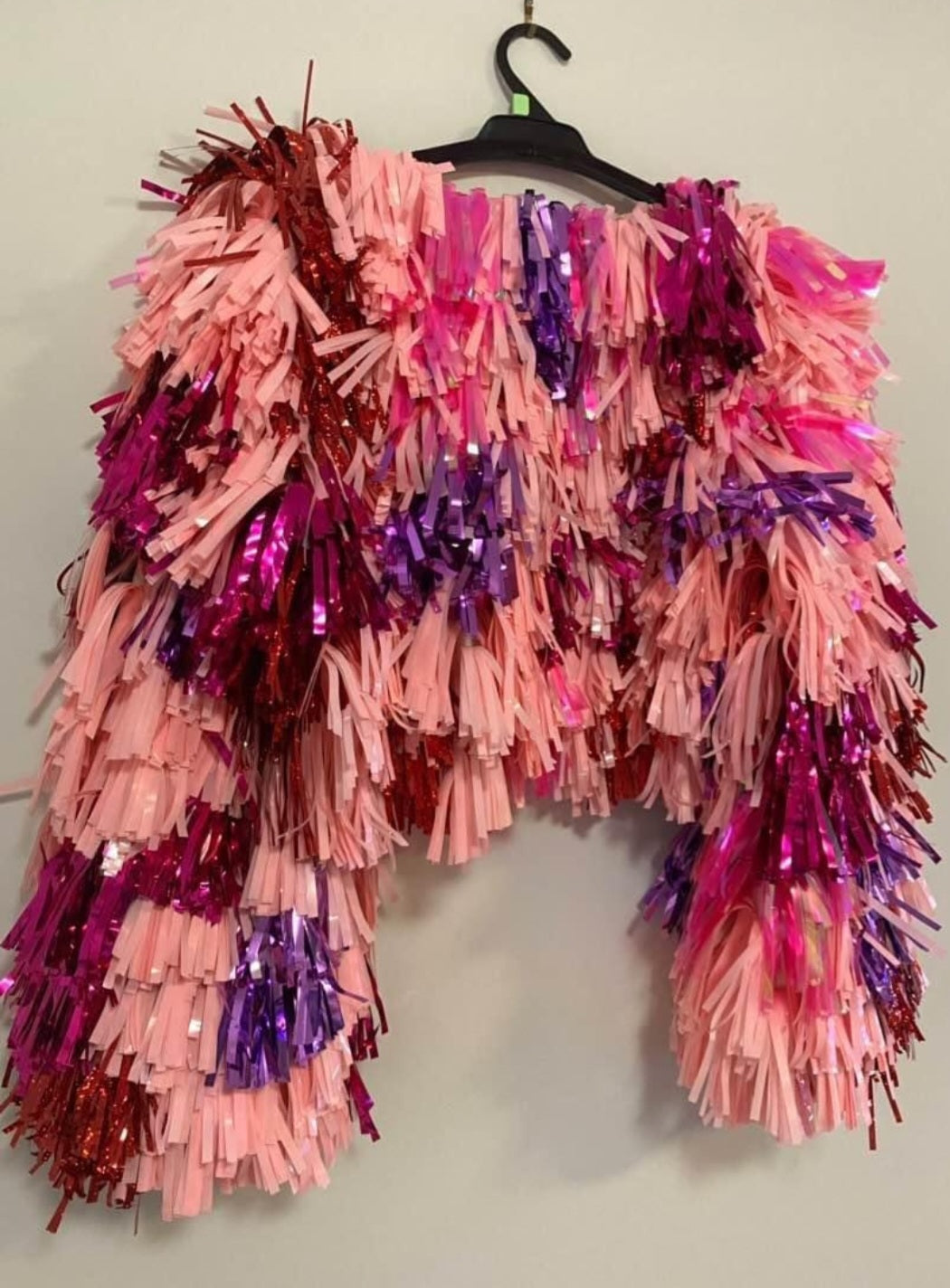 Strawberry Sorbet Tinsel Jacket