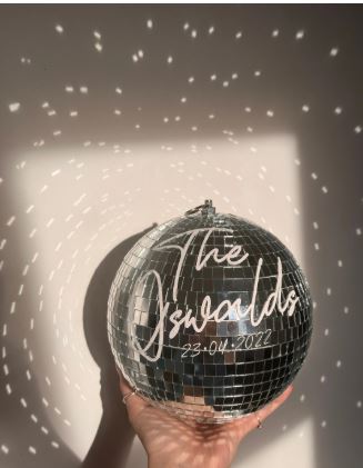 CUSTOM DISCO BALL